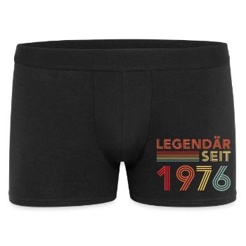 1976 Birthday Man 50's Decoration Funny 50's 50's - Men's Boxer Shorts - black - Front