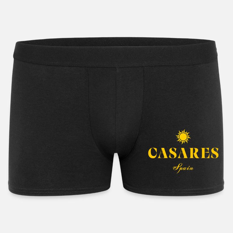 Casares, Spanien Sonne - Männer Boxer Shorts - Schwarz