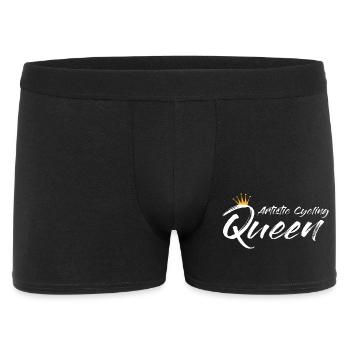 Artistic cycling, artistic cycling, indoor cycling - Men's Boxer Shorts - black - Front