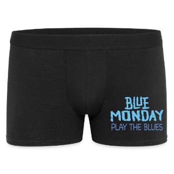 Blue Monday Play the Blues - Men's Boxer Shorts - black - Front