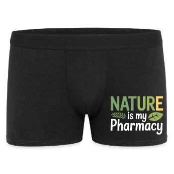 Pharmacie Clinique Biologique Certifiée - Boxer Homme - noir - Devant