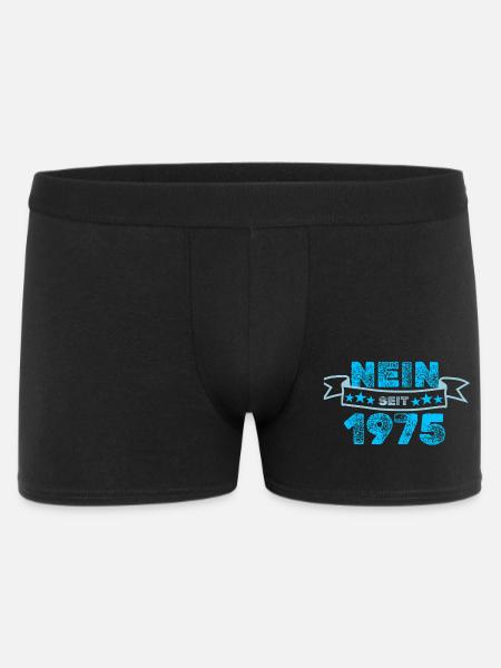 No 1975 - Men's Boxer Shorts - black