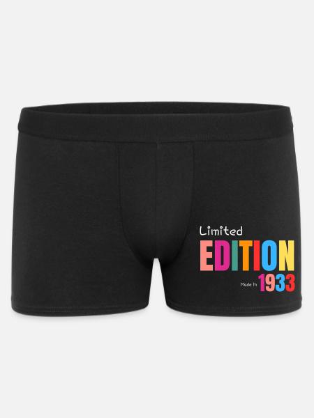 Limited edition Made in 1933 - Men's Boxer Shorts - black