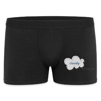 cloudy_person - Men's Boxer Shorts - black - Front