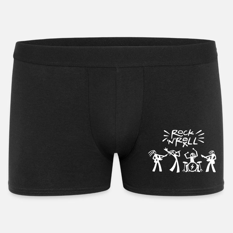 Rock and Roll-band - Boxer Shorts til mænd - sort