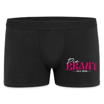 Mariée 2026 - Enterrement de vie de jeune fille Femmes enterrement de vie de jeune fille - Boxer Homme - noir - Devant