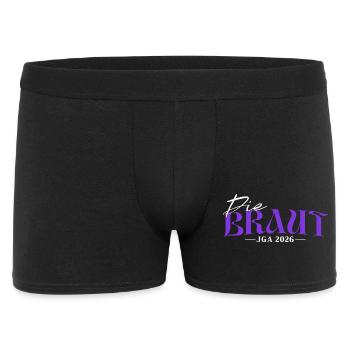 Mariée 2026 - Enterrement de vie de jeune fille Femmes enterrement de vie de jeune fille - Boxer Homme - noir - Devant