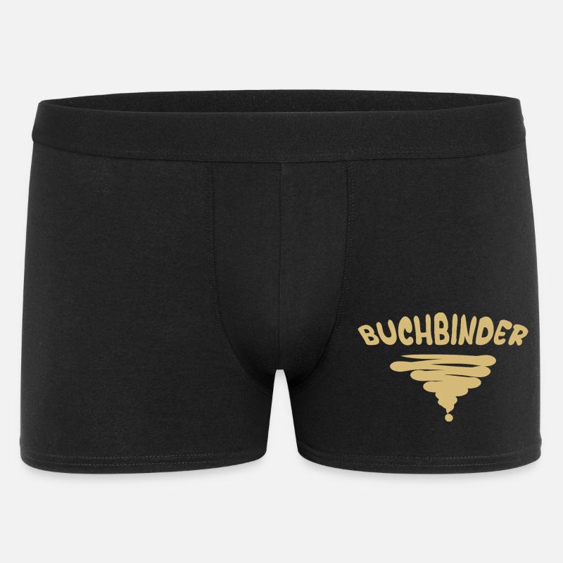 Style Buchbinder - Männer Boxer Shorts - Schwarz