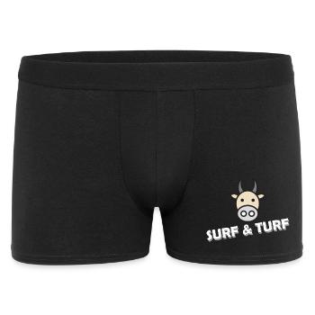 SURF & TURF - Boxer Homme - noir - Devant