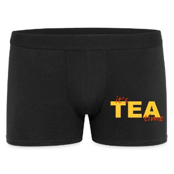 tea time - Men's Boxer Shorts - black - Front