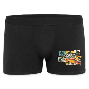Flying Sparks Glitter Power - Men's Boxer Shorts - black - Front