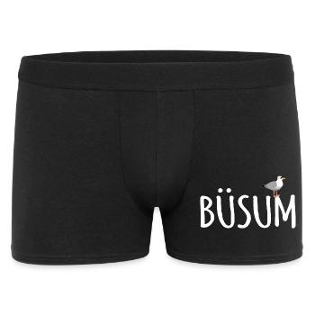 Mouette de Büsum - Boxer Homme - noir - Devant