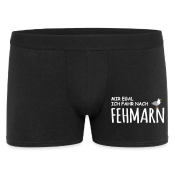Fehmarn Love - Boxer Homme - noir - Devant