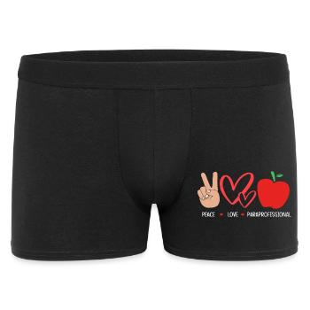 Teacher Assistant Paraprofessional Paraeducator - Men's Boxer Shorts - black - Front
