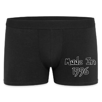 Made in 1996 Retro Typography - Men's Boxer Shorts - black - Front