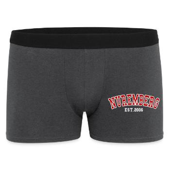 Nuremberg Est. 2006 - Men's Boxer Shorts - charcoal grey - Front