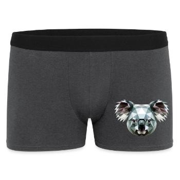 Koala Bär Australien Koalabär Süße Koala Bären - Männer Boxer Shorts - Anthrazit - Vorne