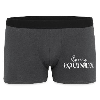 Spring Equinox March Equinox Happy Easter Ostara - Men's Boxer Shorts - charcoal grey - Front