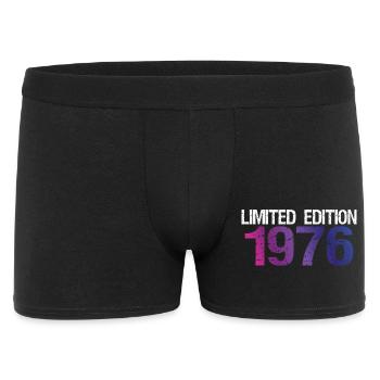 50th Birthday Limited Edition 1976 Vintage - Men's Boxer Shorts - black - Front