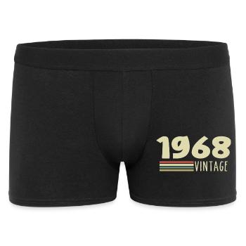 1968 Anniversaire 1968 - Boxer Homme - noir - Devant