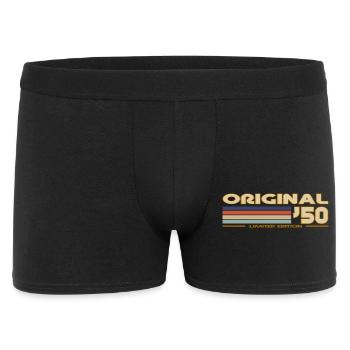 1950 - Men's Boxer Shorts - black - Front