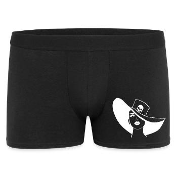 Le fantôme au chapeau - Boxer Homme - noir - Devant