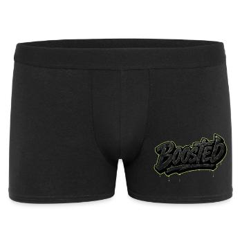 Boosted Motif for JDM and Turbo Fans Stickers - Men's Boxer Shorts - black - Front