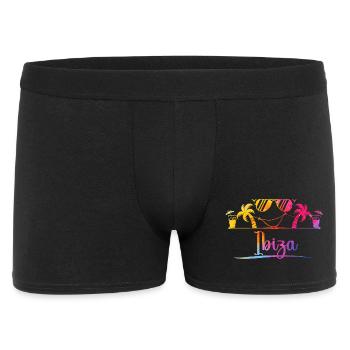 Tropical Beach Groove - Men's Boxer Shorts - black - Front