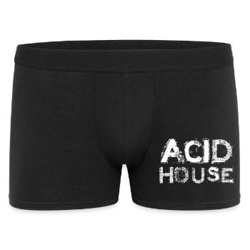 Acid House Caractère en gras - Boxer Homme - noir - Devant
