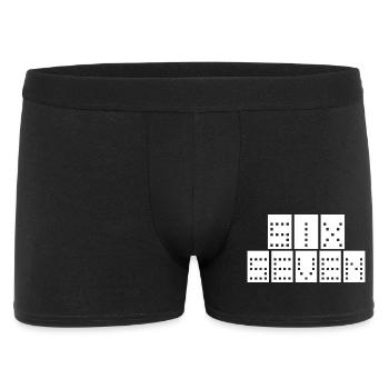 67 - Soixante-sept Numéro 67 Mème Six Seven Mème - Boxer Homme - noir - Devant