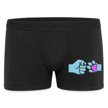 Équipe Fist Paw Check - Boxer Homme - noir - Devant