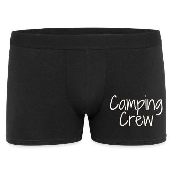 Camping Crew - Men's Boxer Shorts - black - Front