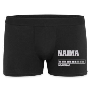 Gift for Naima - Men's Boxer Shorts - black - Front
