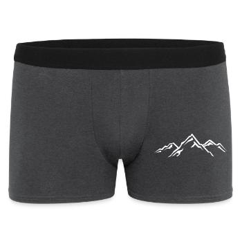 Conservation de la nature des Montagnes - Boxer Homme - charbon - Devant
