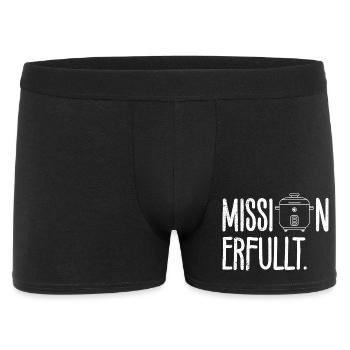 Cooking MISSION ACCOMPLISHED Rice Lovers Fun - Men's Boxer Shorts - black - Front