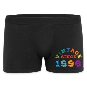 1996 vintage - Men's Boxer Shorts - black - Front