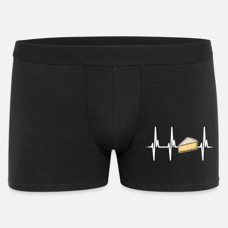 J’adore le fromage brie - Boxer Homme - noir