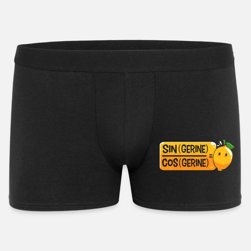 Mathematik mathematisch Mathe Mathematiker - Männer Boxer Shorts - Schwarz