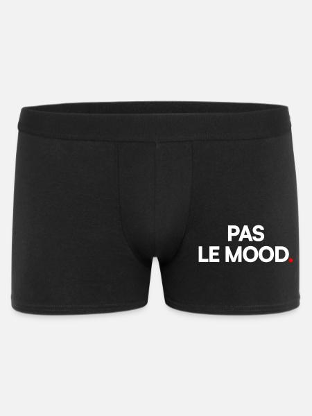 Pas le mood - Boxer Homme - noir
