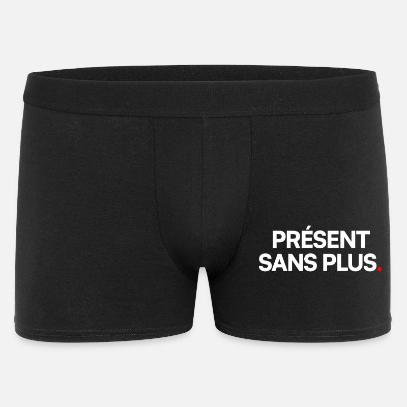 Présent sans plus - Boxer Homme - noir