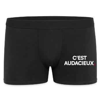 C'est audacieux - Boxer Homme - noir - Devant