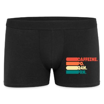 Pflege Krankenschwester Krankenhaus Geschenk - Männer Boxer Shorts - Schwarz - Vorne