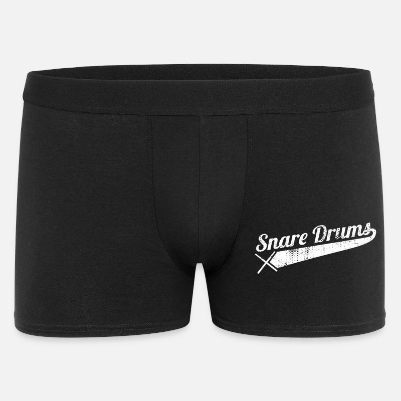 Sidetromle - Boxer Shorts til mænd - sort