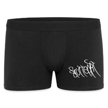 Souvenir d’art de rue de Stuttgart - Boxer Homme - noir - Devant