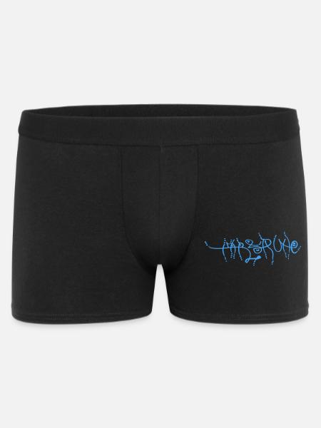 Blue Artistic Karlsruhe Souvenir - Men's Boxer Shorts - black