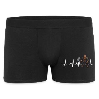 Dwarf Hammer Heartbeat - Men's Boxer Shorts - black - Front