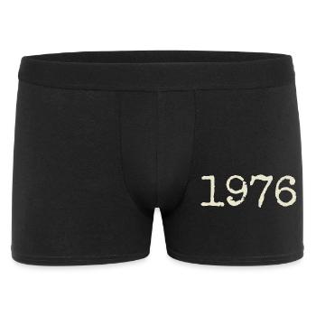 1976 Birthday Gift - Awesome since 1976 - Men's Boxer Shorts - black - Front