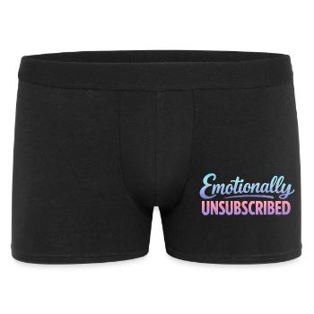 Sarcasm Emotionally Logged Out Funny Women - Men's Boxer Shorts - black - Front