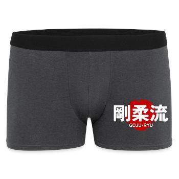 Goju Ryu Karate Art Martial GYM Kanji japonais - Boxer Homme - charbon - Devant
