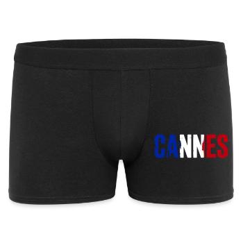 Cannes, France - Men's Boxer Shorts - black - Front
